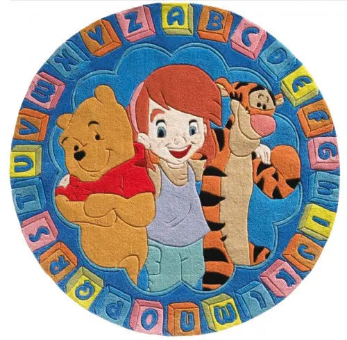 Micimackó szőnyeg 506 150kör / kék