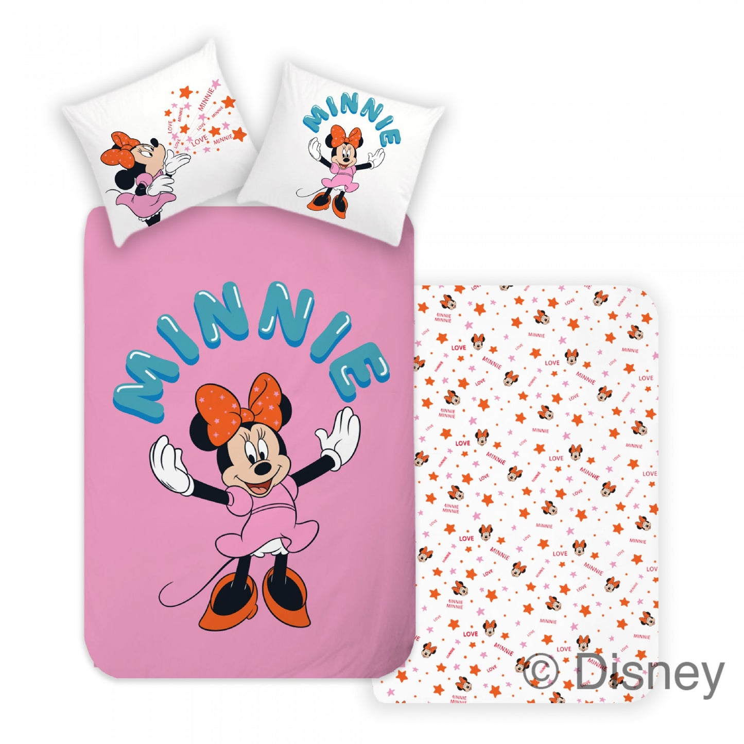 Disney Minnie egér pamut ágyneműhuzat