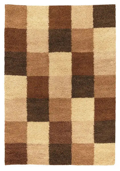 Mona beige szőnyeg 5007 70x140 / beige-barna