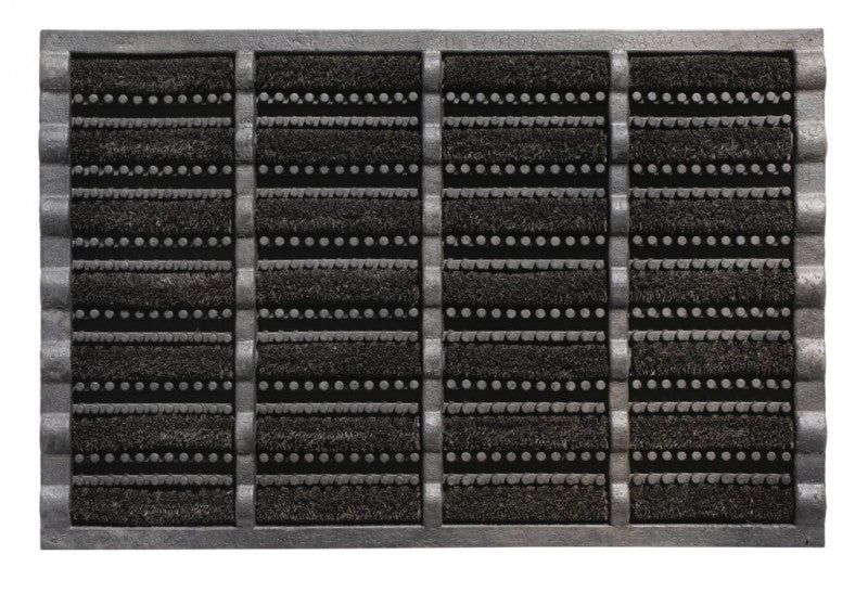 Mudbuster black lábtörlő 40x60 / szürke