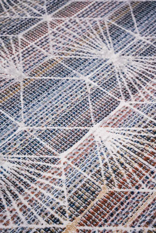 Nantes d.beige-grey színes modern szőnyeg BC59A 160x230 / kék