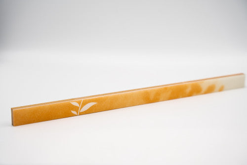 Narancs listello levelekkel 2x33,3 / sárga-narancs
