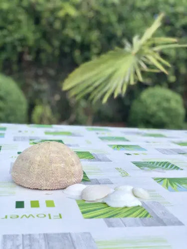 Nature terítő 140x140 / zöld