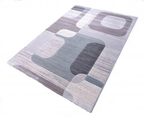 Oslo modern mintás szőnyeg 63592/4747 133x195 / zöld