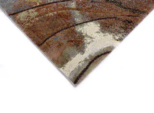 Oslo nappali szőnyeg 63529/7270 200kör / beige-barna