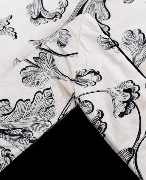 Palermo fekete ágyterítő 220x240 / szürke