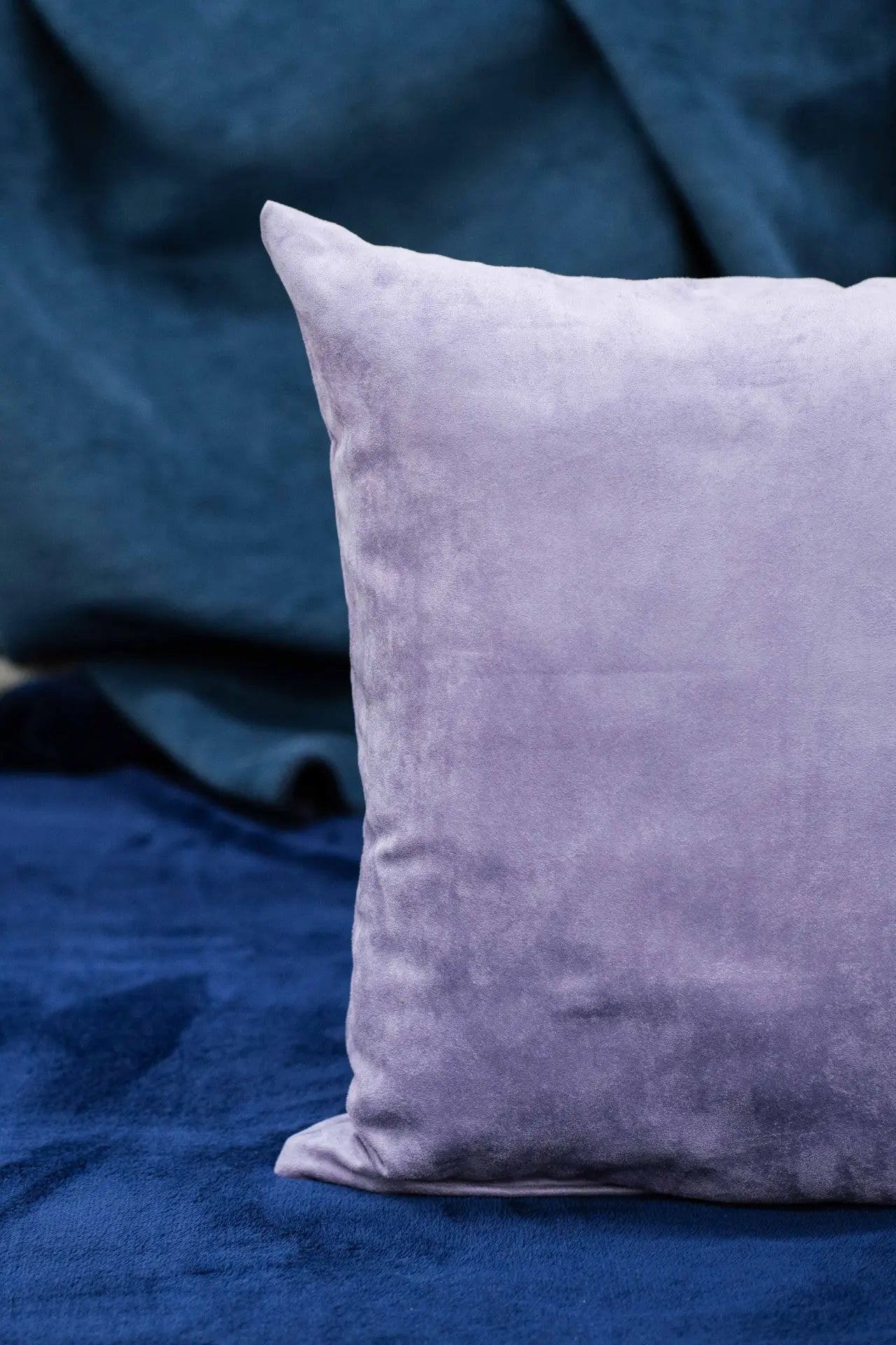 Peau díszpárna huzat 50x50 / rózsaszín-lila