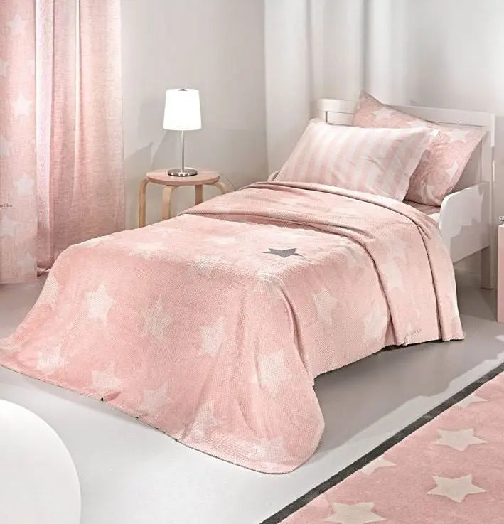 Pirineo pink ágyterítő 160x220 / rózsaszín-lila