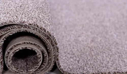 Plain-97 barna padlószőnyeg 400 cm-es / beige-barna