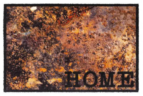 Prestige home lava lábtörlő 50x75 / sárga-narancs