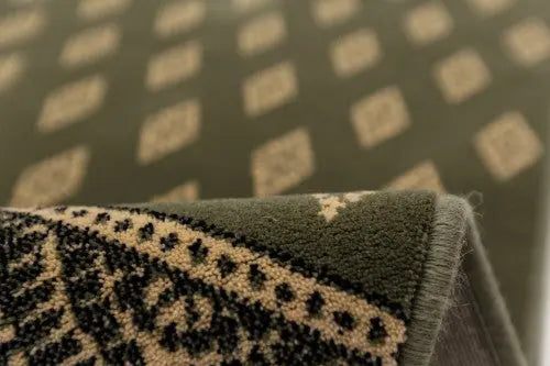 Prüm zöld gyapjú szőnyeg 120x170 120x170 / zöld