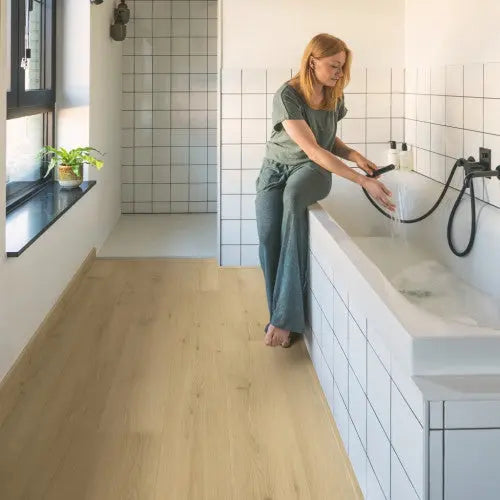 QuickStep Csiszolt bézs tölgy vinyl AVMPU40319