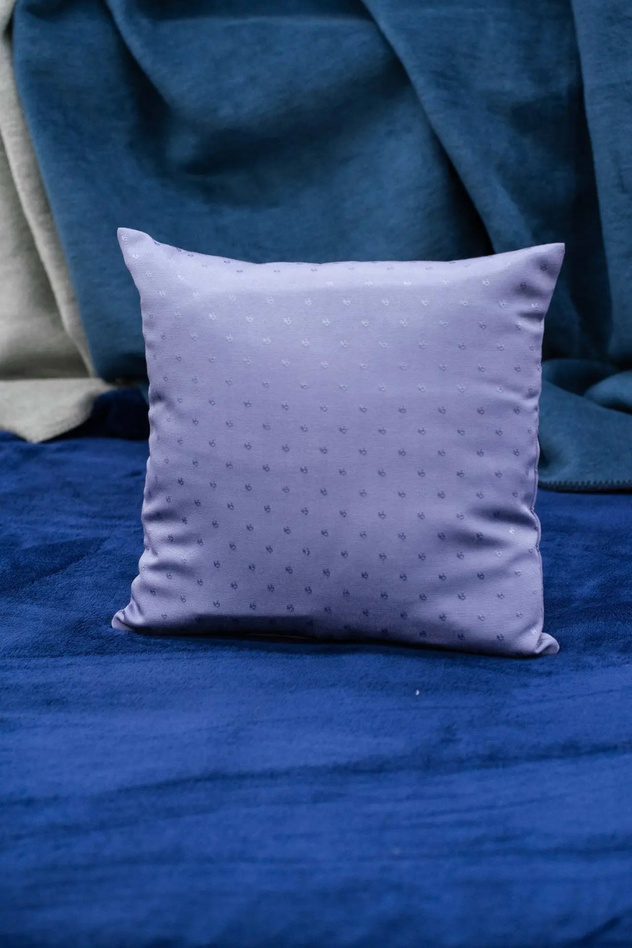 Rimini díszpárna huzat 40x40 / rózsaszín-lila