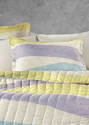 Rivoli Oxford lime párnahuzat 2x50x70 / zöld