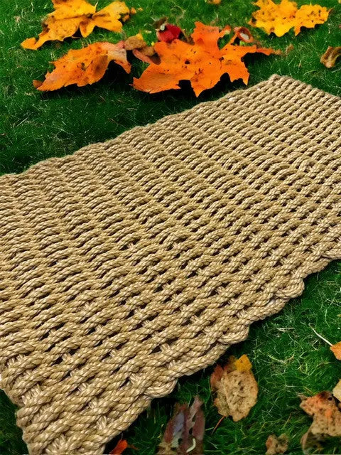 Robust natural lábtörlő 45x75 / beige-barna