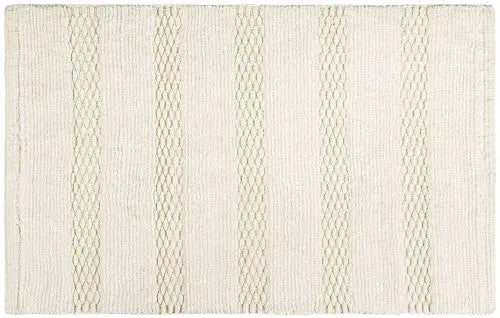 Rocco krém fürdőszoba szőnyeg 55x95 / fehér