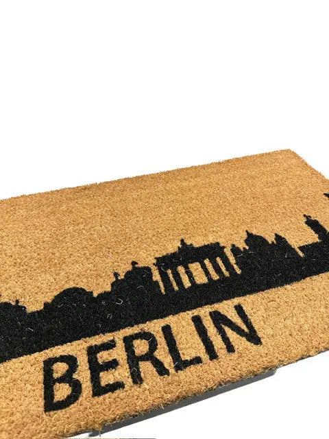 Ruco Print Berlin lábtörlő 40x80 / beige-barna