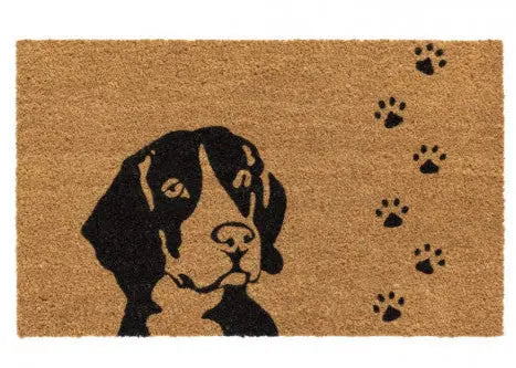 Ruco Print Natural dog lábtörlő 45x75 / beige-barna