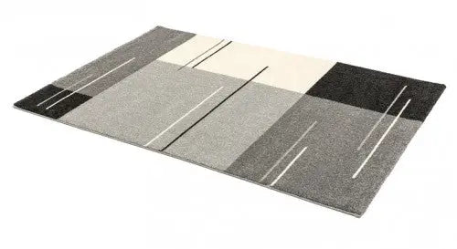 Samoa szürke modern mintás szőnyeg 002 005 140x200 / szürke