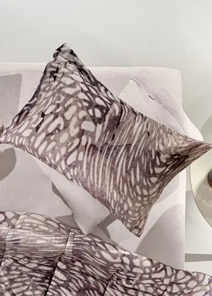 Senegal cameo díszpárna huzat 50x70 / rózsaszín-lila