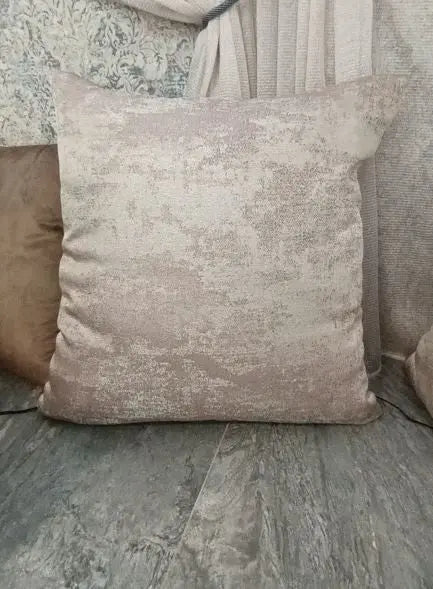 Sierra arany díszpárna huzat 50x50 / beige-barna