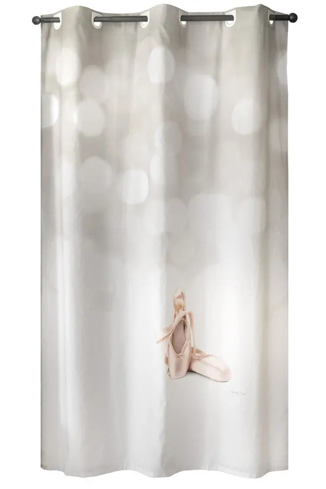 Softy balettos készfüggöny 160x240 / beige-barna