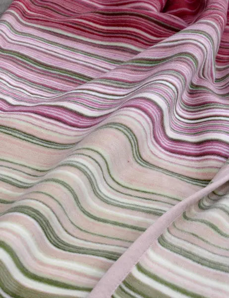 Solare csíkos pléd 150x200 / rózsaszín-lila