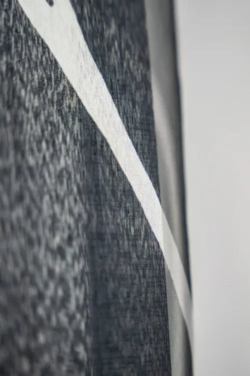 Sötétszürke organza készfüggöny 140x250 / szürke