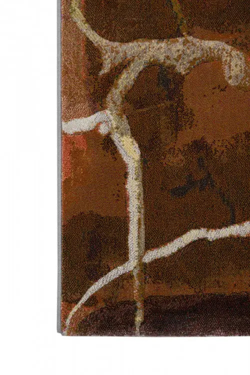 Specific absztrakt mintás szőnyeg 63799/7270 120x170 / beige-barna