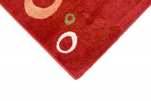 Style szőnyeg 2784/1L07 80x150 / piros-bordó