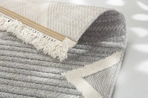 Summer cikk-cakk mintás kültéri szőnyeg 223 004 133x190 / szürke