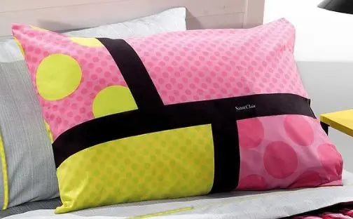 Sweety díszpárna huzat 50x70 / rózsaszín-lila