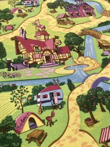 Szélmalom szőnyeg 100x150 / zöld