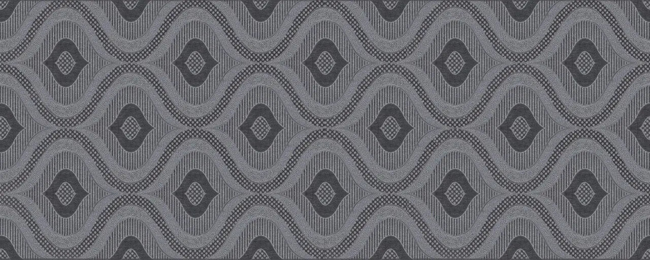 Szürke-ezüst fali dekor/Grafite 20x50 / szürke