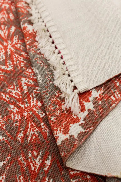 Tann vékony, narancsos színű szőnyeg - Szőnyegszalon