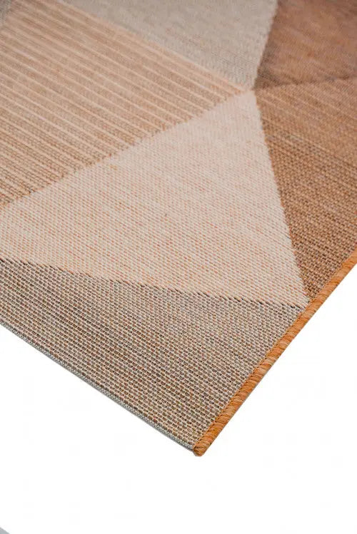 Terrace terra kültéri szőnyeg 96029/8019 160x230 / piros-bordó