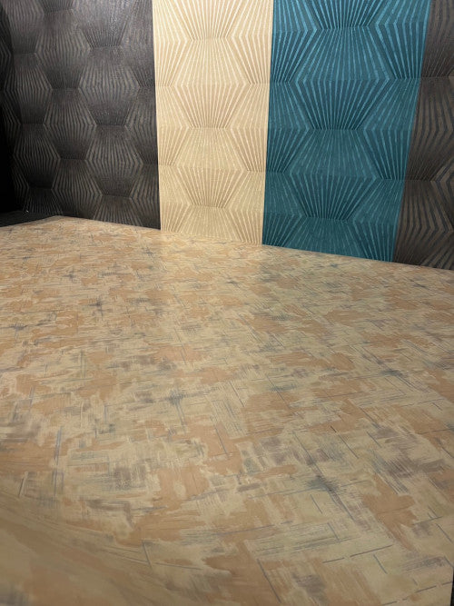 Terrana Top közületi tekercses vinyl padló 200 cm-es / beige-barna