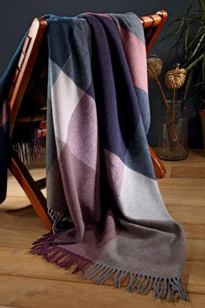 Variation Purple pléd 130x170 / rózsaszín-lila