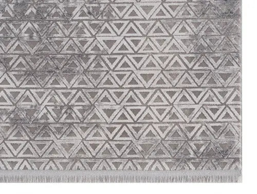 Vision szürke háromszög mintás szőnyeg 213 040 133x190 / szürke