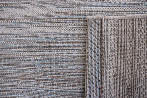 Wind beige-kék kültéri szőnyeg 8341/2T15 80x150 / kék