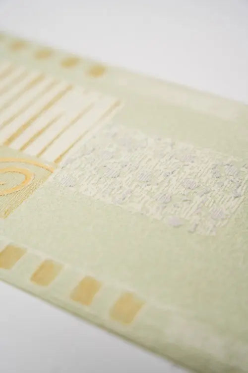 Zöld modern mintás tapéta bordűr 3460-15