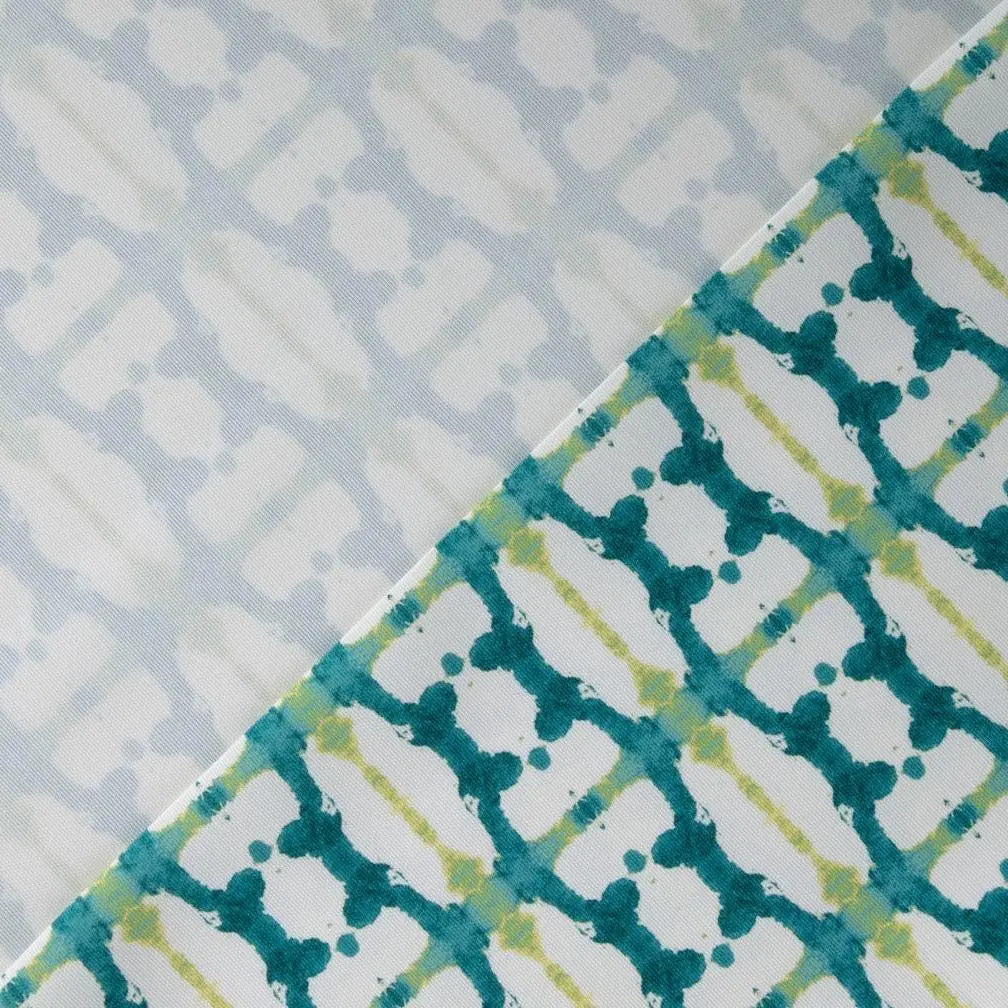 galway türkiz kültéri textil