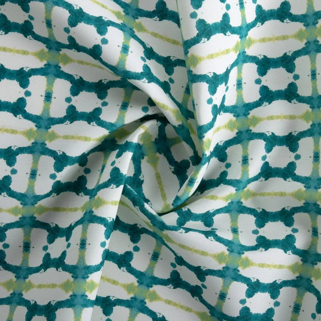 galway türkiz kültéri textil