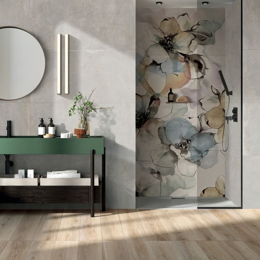 SPRING  120x280, Ez a pasztellszínű nagy csempe örök tavaszi frissességet varázsol otthonába, nyugalmat és biztonságérzetet teremt, miközben elegáns, modern hangulattal és inspiráló könnyedséggel tölti meg a teret.