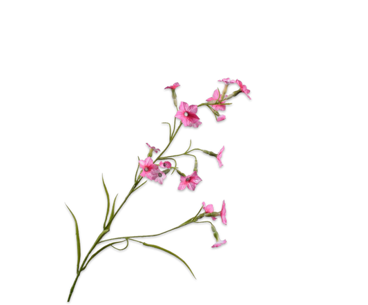149324 Nicotiana Pink LT 78cm prémium holland selyem díszdohány ág a természet könnyedségét és a modern lakberendezés kifinomultságát ötvözi. silk-ka Szőnyegszalon