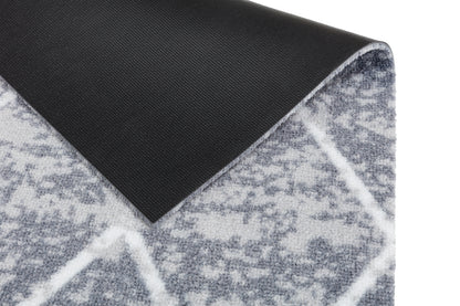 Miabella- szürke rombusz konyhai szőnyeg