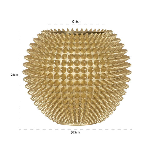 Kyona arany színű váza