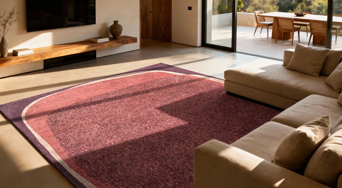MARBLE ROSEWOOD 2064  síkszövött modern szőnyeg