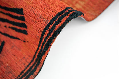 2069 KANJI GINGERCHOCOLATE síkszövött modern szőnyeg