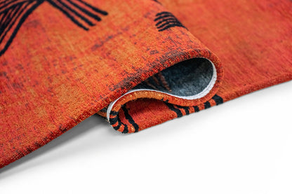 2069 KANJI GINGERCHOCOLATE síkszövött modern szőnyeg